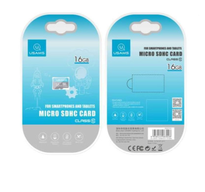 Карта памяти/Micro 16gb USAMS 